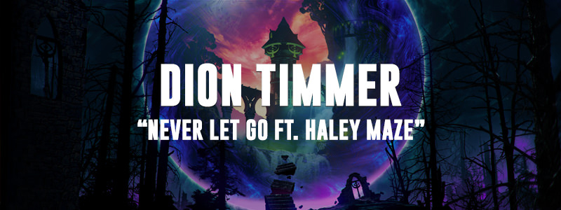New Single From Dion Timmer - Never Let Go ft. Haley Maze Out Now!
